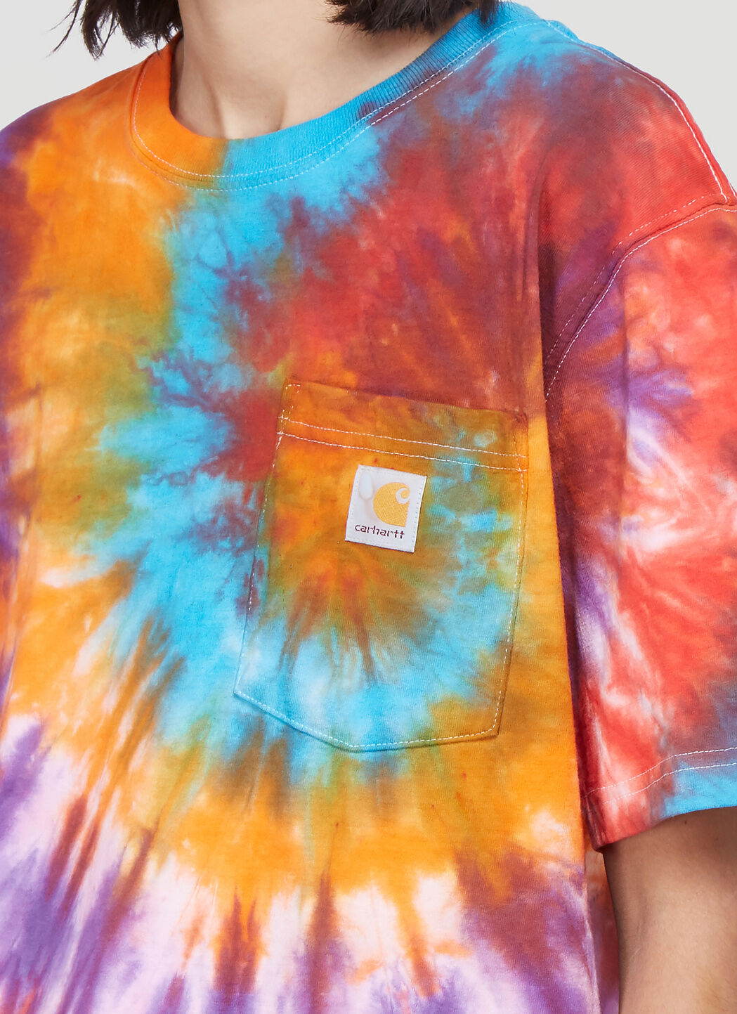 Stain Shade X Carhartt Tie Dyed T Shirt LN CC