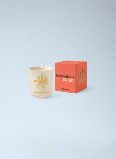 Assouline Marrakech Flair Travel Candle Orange wps0691918