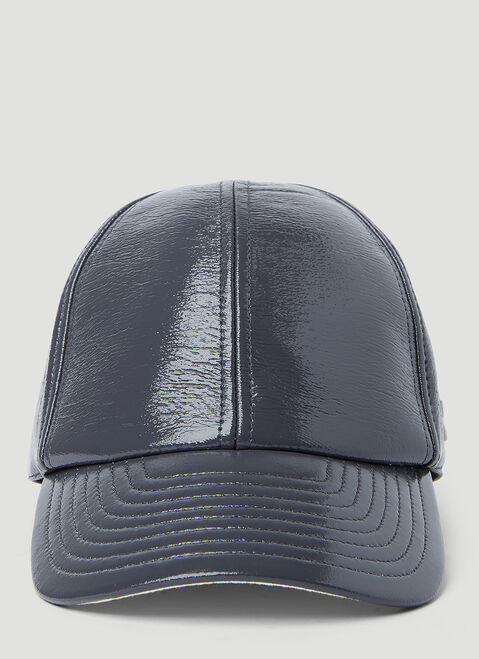 Max Mara Signature Vinyle Baseball Cap Beige max0254085
