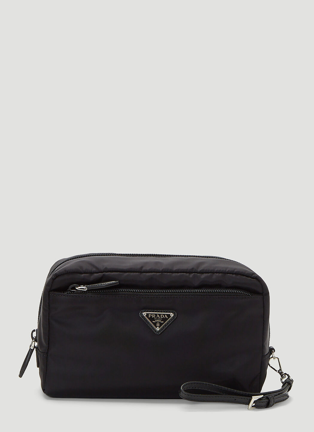 Prada black pouch best sale