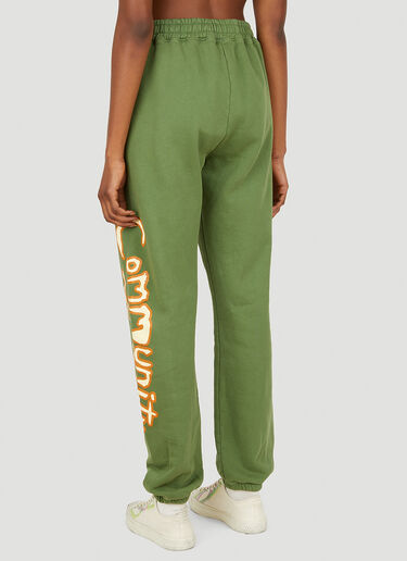 P.A.M. Community Garden Track Pants Green pam0350011