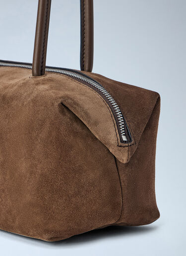 LN-CC® - Max Mara: Suede Shoulder Bag - Brown Max Mara Suede Shoulder Bag Brown max0265098