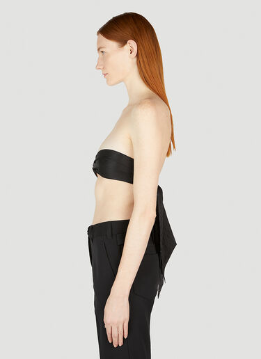 Ring Bandeau Top Saint Laurent Ring Bandeau Top Black sla0251198