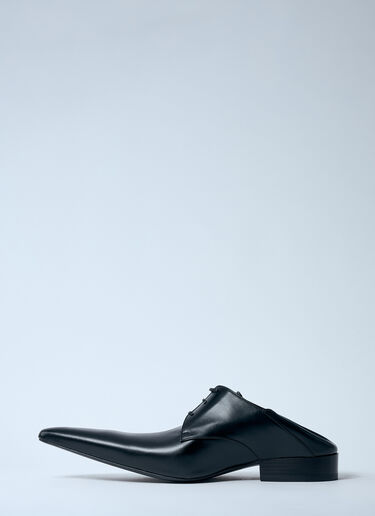 Balenciaga Opera Derby Lace-Up Shoes Black bal0159024