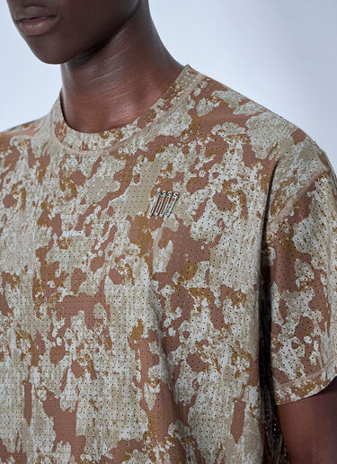 LN-CC® - Satisfy: Space-O T-Shirt Camo - Brown Satisfy Space-O T-Shirt Camo Brown sat0164010
