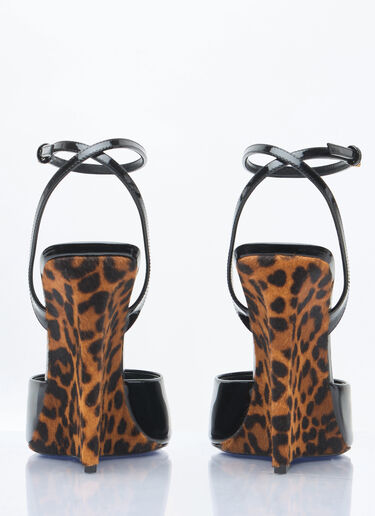 Saint Laurent Le Scandale Wedges Black sla0258009