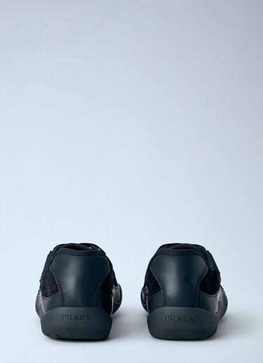 LN-CC® - Prada: Speedrock Sneakers - Black Prada Speedrock Sneakers Black pra0166013