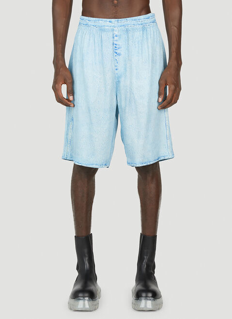 Champion P-Feng Denim Shorts Black cha0152014