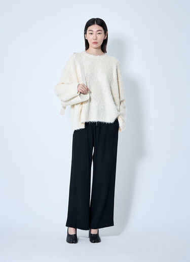 TOTEME Woven Drawstring Pants Black tot0260023