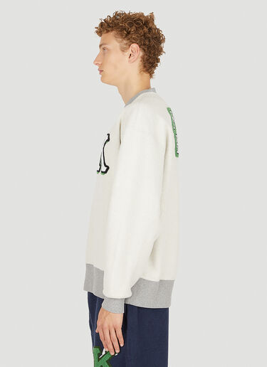 Kenzo Graphic Logo Sweatshirt White knz0150035