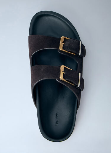 Buckle Slides The Row Buckle Slides Brown row0264068