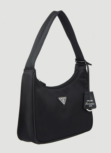 Prada Re-Edition 2000 Mini Shoulder Bag  Black pra0249045