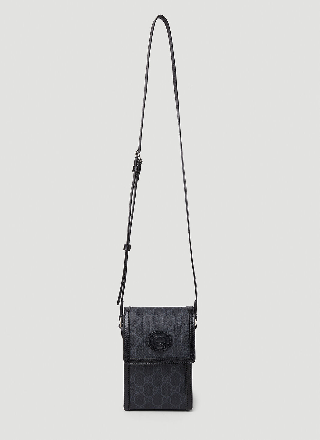 Gucci shoulder bag mens black 2025