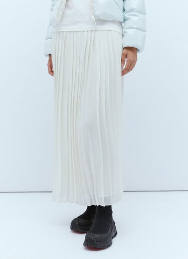 Moncler 褶饰半裙 白色 mon0255026
