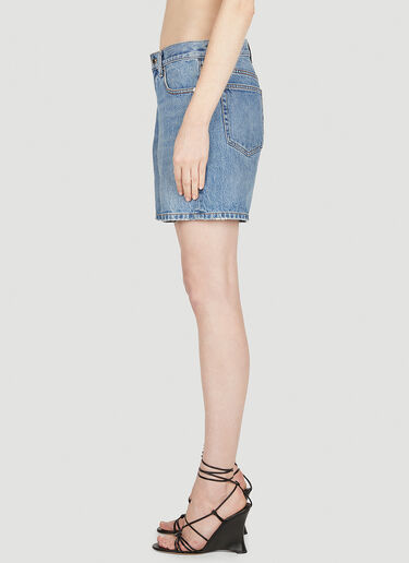 Alexander Wang Boyfriend Denim Shorts Blue awg0251034