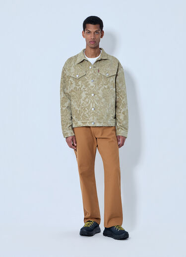 Junya Watanabe Straight-Leg Tailored Trousers Brown jwn0164002