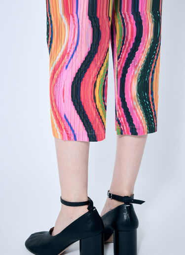 Pleats Please Issey Miyake Warp Pleated Pants Multicolour plp0259002