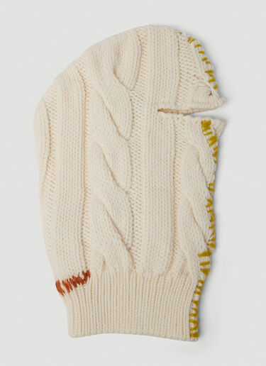 Tack Stitch Balaclava Marni Tack Stitch Balaclava Cream mni0150011