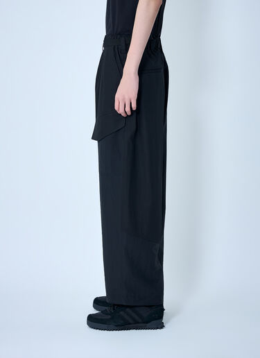 Y-3 Straight Leg Pants Black yyy0364012