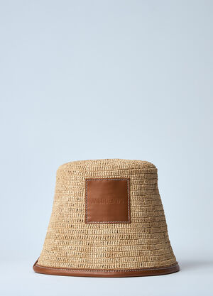 Jacquemus Le Bob Soli Bucket Hat Beige jac0260038