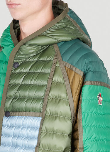 Moncler Grenoble ラロン パッチワークジャケット カーキ mog0151008