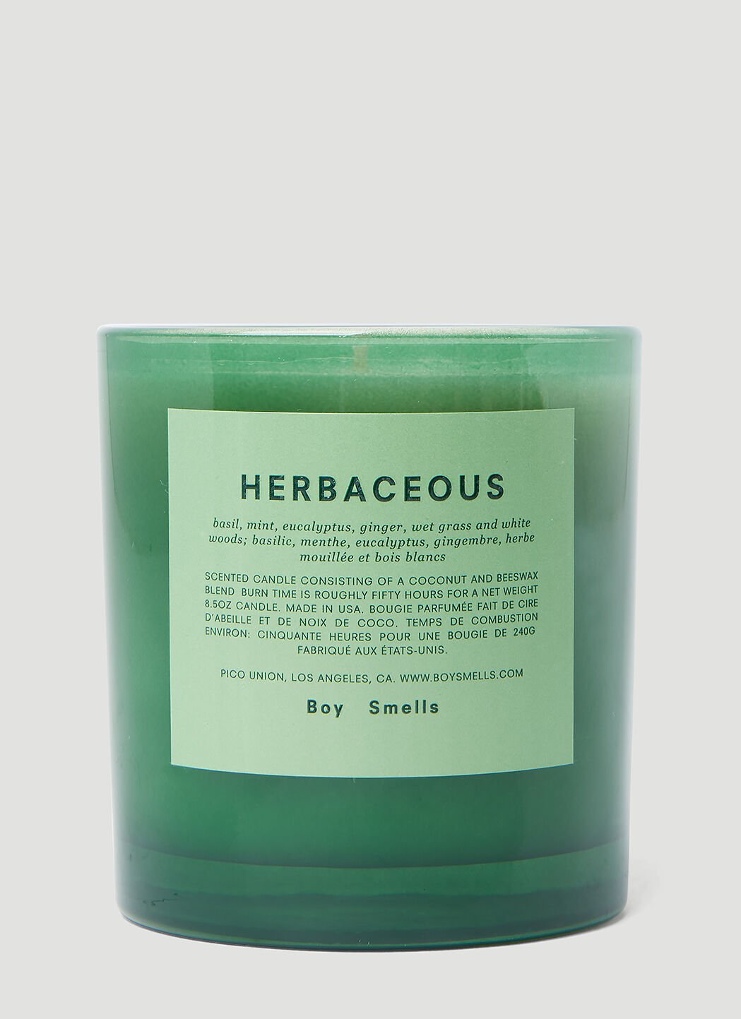Boy Smells Herbaceous Candle Green bys0354006