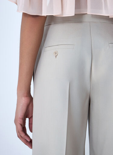 Max Mara Tailored Bermuda Shorts Beige max0264308