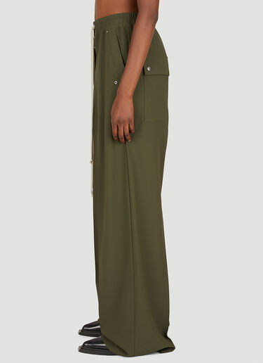 Rick Owens Wide Leg Pants Green ric0249014