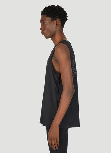 OVER OVER Logo Print Tank Top Black ovr0150004