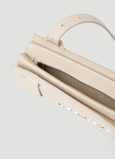 Mini Accordian Shoulder Bag Y/Project Mini Accordian Shoulder Bag Cream ypr0352008