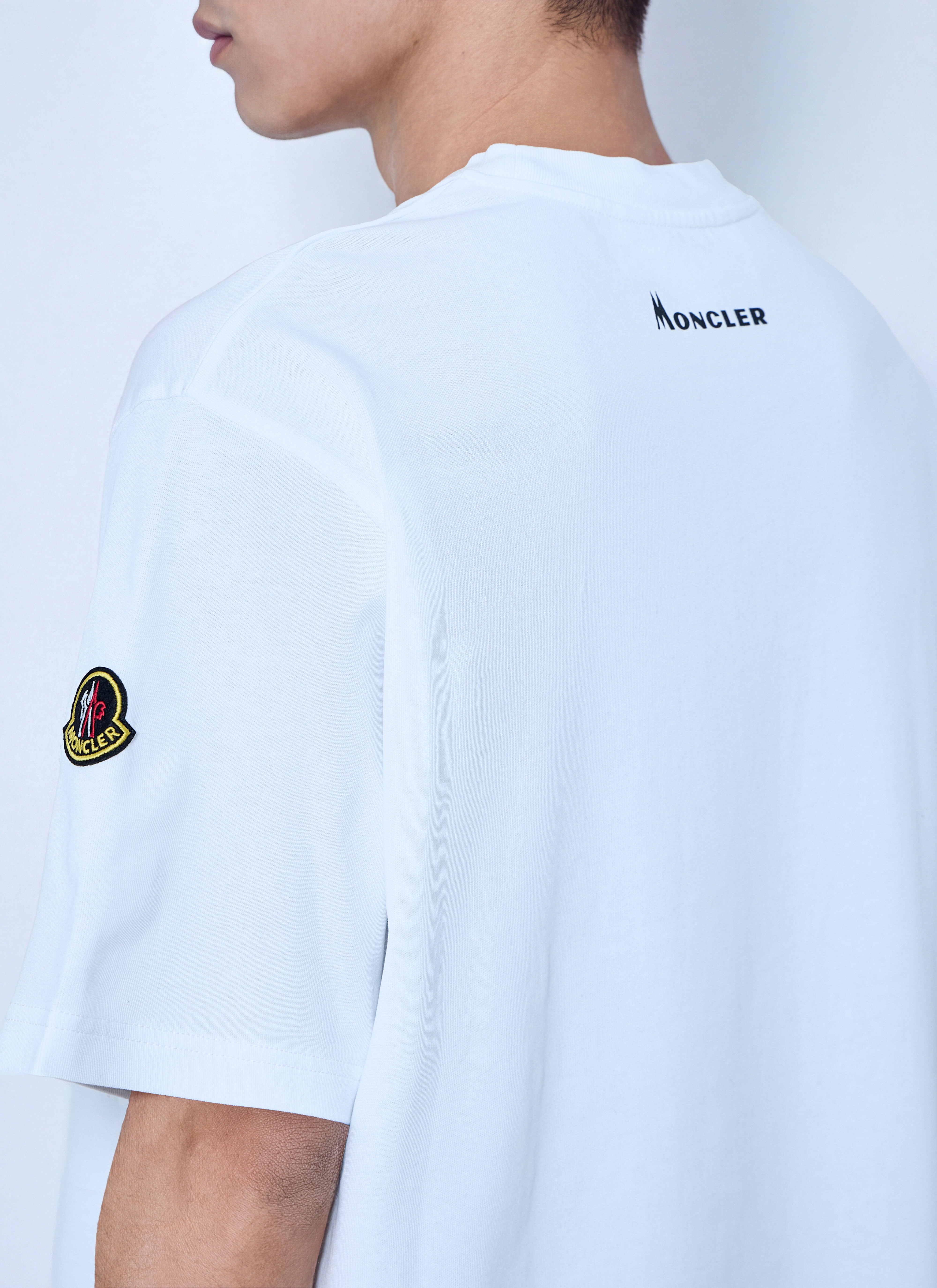 Moncler RE/ICONS Men's' K2 Print Short Sleeve Cotton Jersey T