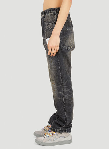 Maison Mihara Yasuhiro Easy Jeans Black mmy0150001
