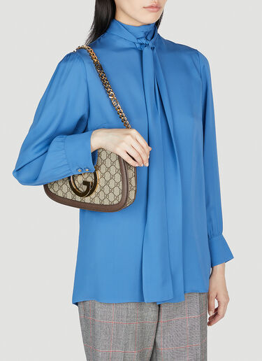 Gucci Blondie Chain Shoulder Bag Brown guc0253200