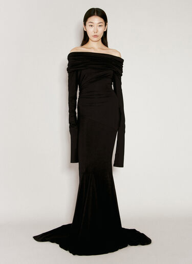 Entire Studios Bound Maxi Dress Black ent0256008