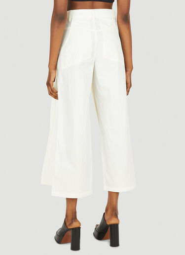Eckhaus Latta Panel Pants White eck0248006