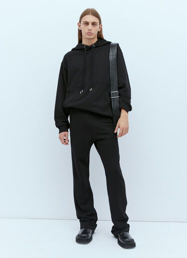 Dries Van Noten Cotton Jersey Track Pants Black dvn0154021