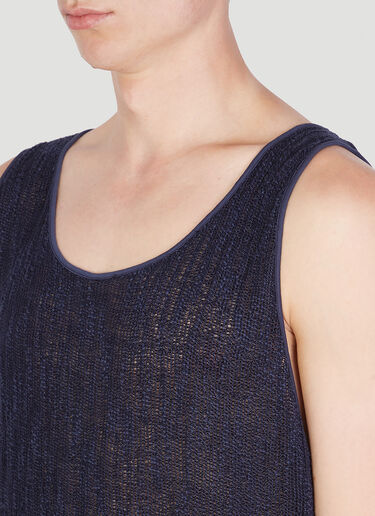 Our Legacy Singlet Tank Top Navy our0153003