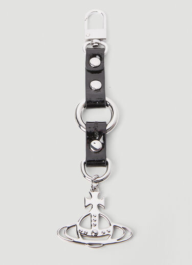 Vivienne Westwood 星环钥匙环 黑色 vvw0152053