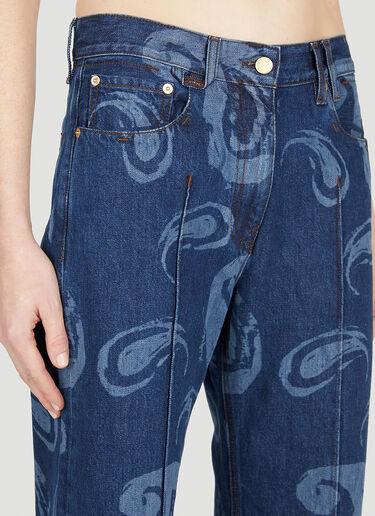 Le De Nimes Bordado Jeans Jacquemus Le De Nimes Bordado Jeans Denim jac0251047