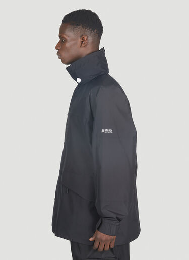 4 Moncler Hyke Rhonestock Short Parka Coat Black mhy0151001