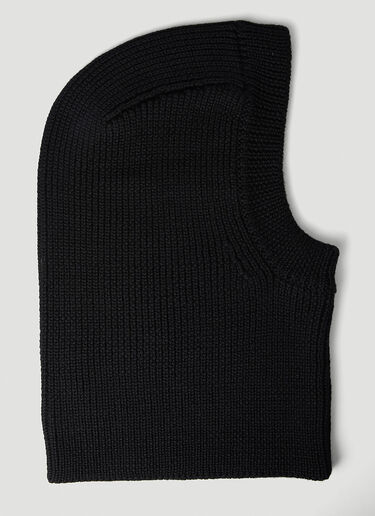 Saint Laurent 针织 Balaclava 面罩 黑 sla0149084