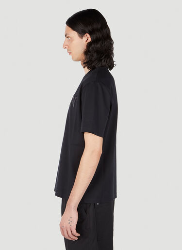 Lanvin Embroidered Logo T-Shirt Black lnv0151011