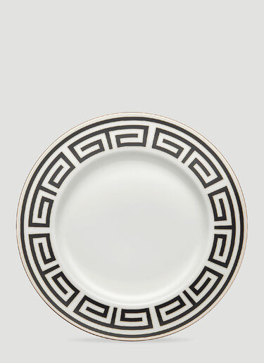 Ginori 1735 Set of Two Labirinto Soup Plate Black wps0644443