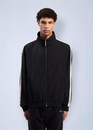 Palm Angels Classic Logo Windbreaker Jacket Black pma0162098