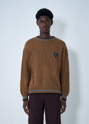 Kiko Kostadinov Fitz Sweater Brown kko0162007