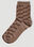 Balenciaga Monogram Socks Black bal0252033