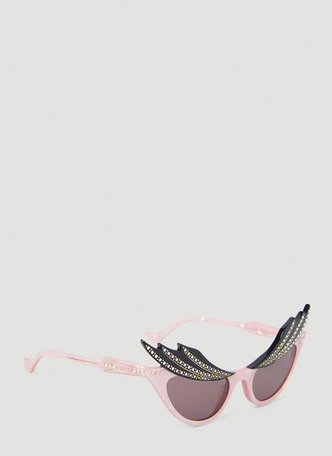 Gucci Hollywood Forever Cat Eye Sunglasses Pink guc0247359
