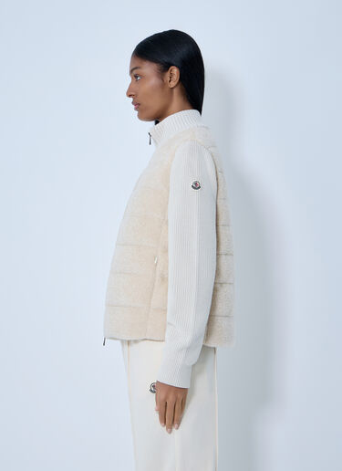 Panel Cardigan Moncler Panel Cardigan Cream mon0263047