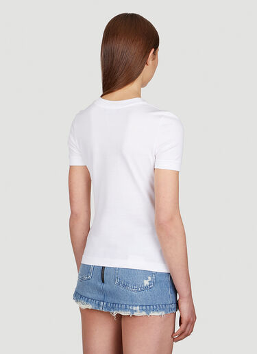 Dolce & Gabbana Capri Giro T-Shirt White dol0249037