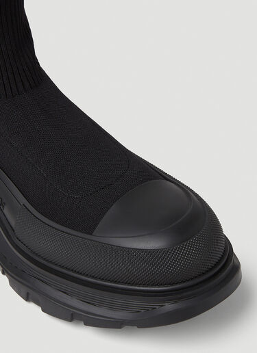 Alexander McQueen Tread Slick Sock Boots Black amq0149038